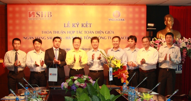Viglacera ký kết Thỏa thuận hợp tác toàn diện với Ngân hàng TMCP Sài Gòn – Hà Nội.